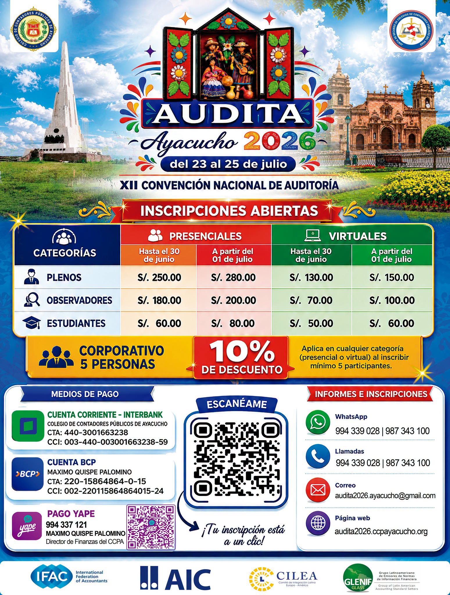 Audita 2026 informes